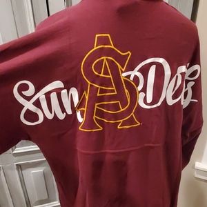 NWT ARIZONA SUN DEVILS SWEEPER